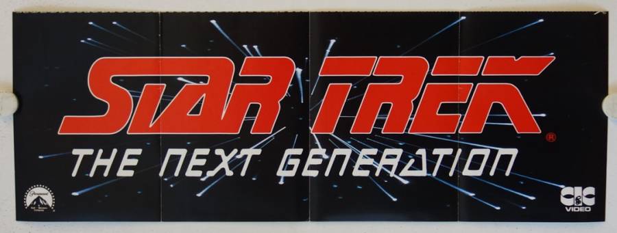 Star Trek - The Next Generation: Encounter at Farpoint original release german video poster